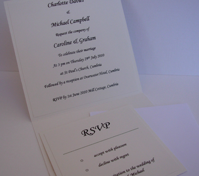 Pocketfold Invitation